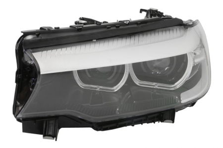 Faruri - Far stanga potrivit BMW 5 G30, G31, G38, F90 2017-2020 (LED, electric, cu motor, fara modul LED DRL; fara controler LED)
