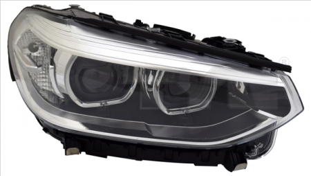 Far stanga LED, electric, cu motoras, fara controler LED potrivit BMW X3 G01, X4 G02 2017-2021 [2]