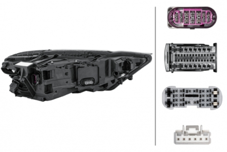 Far Stanga (LED, fara controler LED) potrivit AUDI A8 D5 potrivit MERCEDES 11.17- [1]