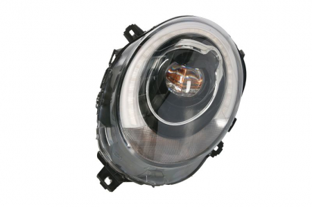 Iluminat auto - Far stanga (LED, fundal cromat, fundal transparent) MINI (F55), (F56), (F57), CLUBMAN (F54) dupa 2015