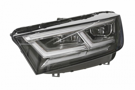 Iluminat auto - Far Stanga potrivit AUDI Q5 (LED, LED, automat, cu motor, culoare semnalizator: portocaliu)