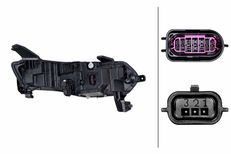 Far stanga (LED, LED, cu motor) potrivit RENAULT MEGANE E-TECH [1]