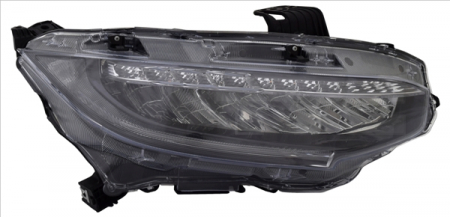 Iluminat auto - Far stanga potrivit HONDA CIVIC X 2015-2018 (LED, LED, electric, cu motoras)