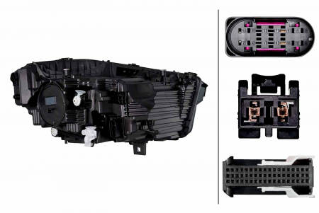 Far stanga potrivit MERCEDES GLA II H247 dupa 2020 (LED) [3]