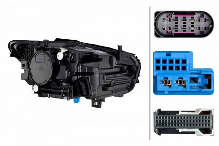 Far stanga potrivit MERCEDES B-KLASA W247 2018-2022 (LED, tip: MATRIX) [3]