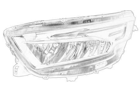 Iluminat auto - Far stanga potrivit IVECO DAILY VI 04.19-