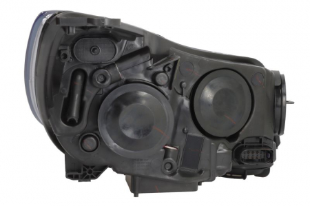 Far Stanga potrivit FORD FOCUS III; FORD USA FOCUS (xenon, D3S/H1/H7/LED/PY21W, electric, cu motor, culoare insert: cromat, culoare semnalizator: transparent) [1]