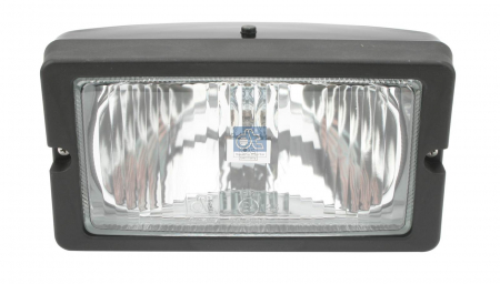 Piese Auto - Far universal stanga/dreapta (24V, latime 132mm, inaltime 242mm) potrivit MAN E2000, F2000, M90; MERCEDES MK, SK 07.87-
