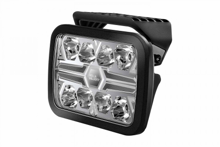 Far universal stanga/dreapta (dreptunghiular, BLADE, LED, 12/24V, 36W, latime 222mm, inaltime 153mm, adancime: 58mm, transparent, aluminiu, negru, lumini pozitie, lungime cablu: 500mm) [2]