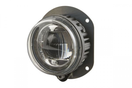 Faruri - Far universal stanga/dreapta (rotund, LED, 12/24V, latime 96mm, inaltime 91mm, diametru 90mm, adancime: 91mm, negru)