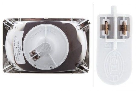 Farul universal Dreapta/Stanga potrivit MITSUBISHI GALANT IV; TOYOTA CARINA II, CORONA, CROWN 1976-1984 (H1, 12/24V, latime 167mm, inaltime 107mm, alb) 24V [3]