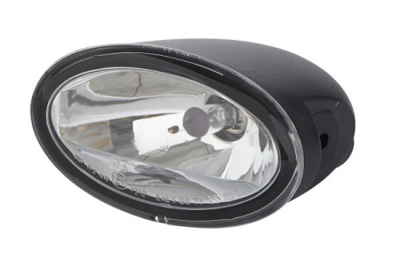 Farul universal Dreapta/Stanga (H7, 12V, latime 117mm, inaltime 65mm, adancime: 96mm, transparent, plastic, negru, semnalizare) [2]