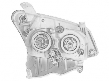 Fat stanga (H11/HB3, electric, fara motor) potrivit ISUZU [1]