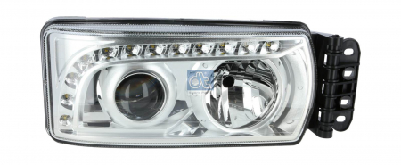 Piese Auto - Fat stanga (H7, electric, fara motor, fara unitate control lumini LED) potrivit IVECO STRALIS II 09.12-