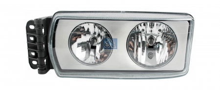 Piese Auto - Fat stanga (H7, manual, fara motor, culoare insert: crom platinat) potrivit IVECO EUROCARGO I-III, EUROFIRE II, EUROTECH MT, STRALIS I, TRAKKER I, TRAKKER II 01.91-
