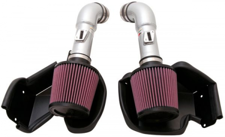 Pachet revizie - Filtru de aer K & N TYPHOON potrivit NISSAN / INFINITI 370Z/G37, V6-3.7L, 09-10 - SILVER
