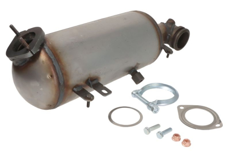 Filtru particule (DPF) - Filtru de particule diesel (DPF) fata potrivit Audi A6 Allroad C6, A6 C6 2004-2011 - 2.7 diesel / 3.0 diesel, Euro 4, cordierita