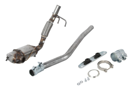 Filtru particule (DPF) - Filtru de particule diesel (DPF) fata potrivit Audi Q3; VW Tiguan 2007-2018 - 2.0 diesel, Euro 5, cordierita