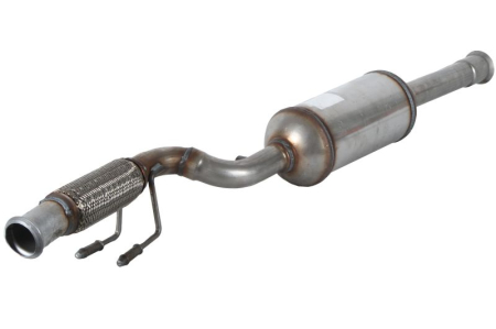 Filtru particule (DPF) - Filtru de particule diesel (DPF) fata potrivit Citroen C8, Jumpy II; Fiat Scudo; Peugeot 807, Expert, Expert Tepee dupa 2006 - 2.0 diesel, Euro 5, cordierita