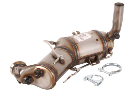 Filtru particule (DPF) - Filtru de particule diesel (DPF) fata potrivit Fiat 500, 500 C, 500L, Doblo, Doblo Cargo, Fiorino, Panda, Punto, Qubo, Tipo; Lancia Ypsilon dupa 2009 - 1.3 diesel, Euro 6, cordierita