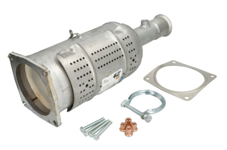 Filtru particule (DPF) - Filtru de particule diesel (DPF) fata potrivit Peugeot 607 2000-2011 - 2.0 diesel / 2.2 diesel, Euro 3 / · Euro 4, cordierita
