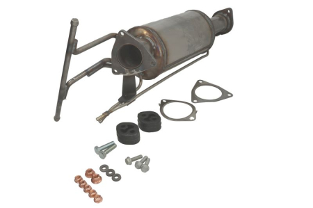 Filtru particule (DPF) - Filtru de particule diesel (DPF) fata potrivit Volvo V70 II, XC70 I, XC70 II, XC90 I 2002-2014 - 2.4 diesel, Euro 4, cordierita
