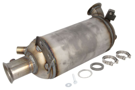 Filtru particule (DPF) - Filtru de particule diesel (DPF) ((monolitiu de carbura de siliciu)) potrivit VW Multivan T5, Transporter T5 2003-2009 - 2.5 diesel, Euro 4, carbura de siliciu