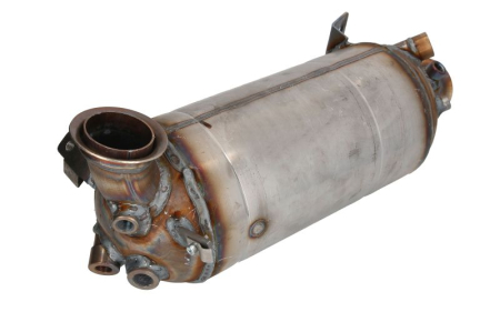 Filtru particule (DPF) - Filtru de particule diesel (DPF) ((monolitiu de carbura de siliciu)) potrivit VW Multivan T5, Transporter T5 2006-2009 - 1.9 diesel, Euro 4, carbura de siliciu