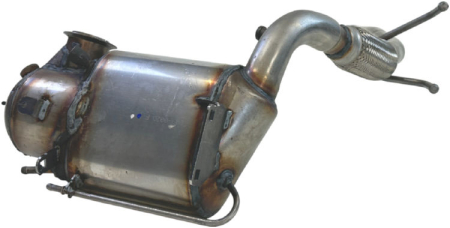 Filtru de particule diesel (DPF) potrivit Audi A1; Seat Ibiza IV, Ibiza IV Sc, Ibiza IV St, Toledo IV; Skoda Fabia II, Rapid, Roomster, Roomster Praktik; VW Polo V 2009-2019 - 1.6 diesel, Euro 5, cord [1]