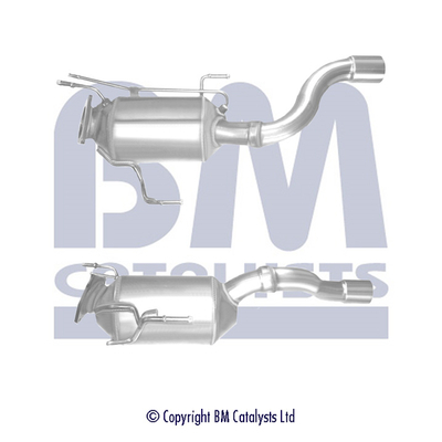 Filtru de particule diesel (DPF) potrivit Audi Q7; VW Touareg 2004-2015 - 3.0 diesel, Euro 4, cordierita [1]