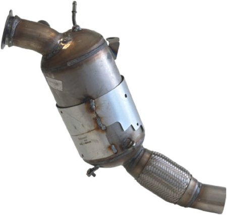 Filtru de particule diesel (DPF) potrivit Bmw 1 (E81), 1 (E82), 1 (E87), 1 (E88) 2007-2013 - 2.0 diesel, Euro 4, cordierita [1]