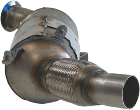 Filtru de particule diesel (DPF) potrivit Bmw 1 (E81), 1 (E82), 1 (E87), 1 (E88) 2007-2013 - 2.0 diesel, Euro 4, cordierita [2]