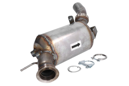 Filtru particule (DPF) - Filtru de particule diesel (DPF) potrivit Bmw 1 (E81), 1 (E82), 1 (E87), 1 (E88), 3 (E90), 3 (E91), 3 (E92), 3 (E93) 2004-2013 - 2.0 diesel, Euro 4, cordierita