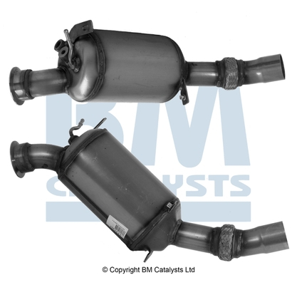 Filtru de particule diesel (DPF) potrivit Bmw 1 (E81), 1 (E82), 1 (E87), 1 (E88), 3 (E90), 3 (E91), 3 (E92), 3 (E93), 5 (E60), 5 (E61), X1 (E84) 2004-2015 - 2.0 diesel, Euro 4, cordierita [1]