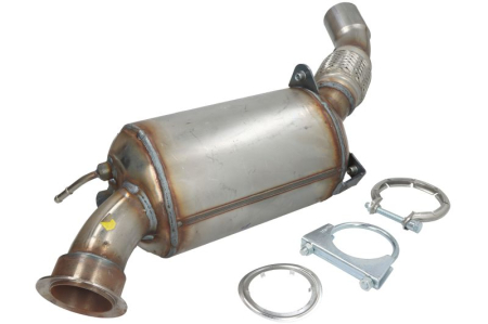 Filtru particule (DPF) - Filtru de particule diesel (DPF) potrivit Bmw 1 (E81), 1 (E82), 1 (E87), 1 (E88), 3 (E90), 3 (E91), X1 (E84) 2006-2015 - 2.0 diesel, Euro 4, cordierita