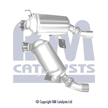 Filtru particule (DPF) - Filtru de particule diesel (DPF) potrivit Bmw 3 (E90), 3 (E91) 2004-2012 - 2.0 diesel, Euro 4, cordierita