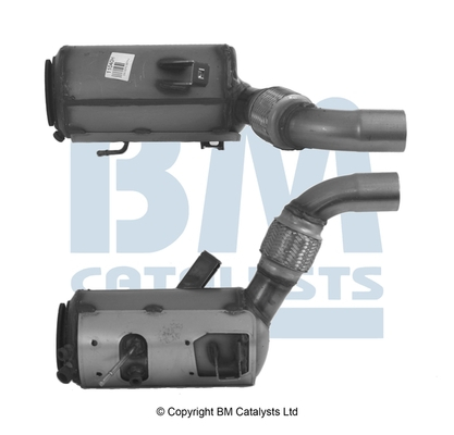 Filtru de particule diesel (DPF) potrivit Bmw 3 (E90), 3 (E91), 3 (E92), 3 (E93), 5 (E60), 5 (E61), X3 (E83), X5 (E70) 2004-2013 - 3.0 diesel, Euro 4, cordierita [1]