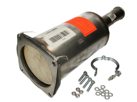 Filtru particule (DPF) - Filtru de particule diesel (DPF) potrivit Citroen C5 II, C5 III; Peugeot 407 dupa 2004 - 2.0 diesel, Euro 4, cordierita