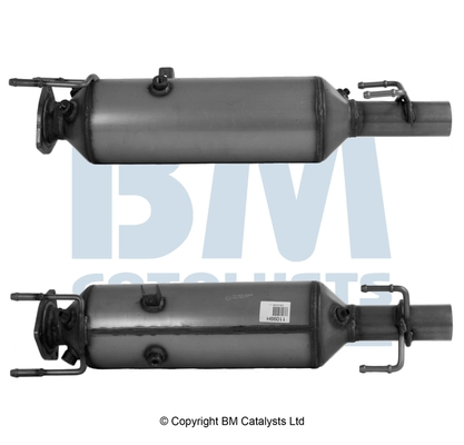 Filtru de particule diesel (DPF) potrivit Citroen Jumper III; Fiat Ducato; Peugeot Boxer dupa 2006 - 2.3 diesel / 3.0 diesel, Euro 4, cordierita [1]