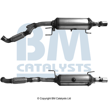 Filtru de particule diesel (DPF) potrivit Citroen Jumper III; Peugeot Boxer 2015-2023 - 2.0 diesel, Euro 6, cordierita [1]