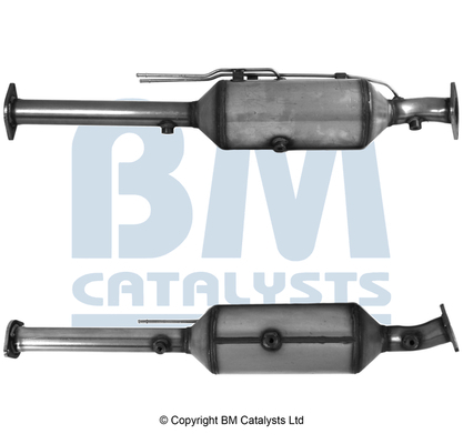 Filtru de particule diesel (DPF) potrivit Ford Galaxy II, Mondeo IV, S-MAX 2006-2015 - 2.0 diesel / 2.2 diesel, Euro 5, cordierita [1]
