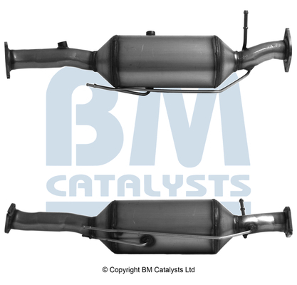 Filtru de particule diesel (DPF) potrivit Ford Kuga I 2008-2012 - 2.0 diesel, Euro 5, cordierita [1]