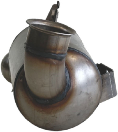 Filtru de particule diesel (DPF) potrivit Mercedes C (W204), C T-MODEL (S204), E (W212), E T-MODEL (S212), Glk (X204) 2008-2016 - 2.2 diesel, Euro 5, cordierita [2]