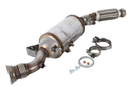Filtru particule (DPF) - Filtru de particule diesel (DPF) potrivit Mercedes Sprinter 3,5-T (B906), Sprinter 3-T (B906), Sprinter 4,6-T (B906), Sprinter 5-T (B906) 2006-2018 - 2.2 diesel, Euro 5, cordierita