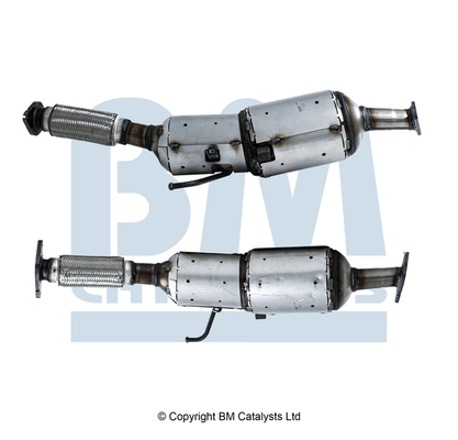 Filtru de particule diesel (DPF) potrivit Nissan Qashqai I 2006-2013 - 1.5 diesel, Euro 5, cordierita [1]