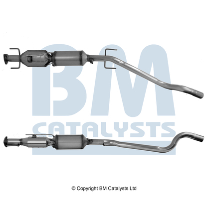 Filtru de particule diesel (DPF) potrivit Opel Astra H, Astra H GTC 2004-2010 - 1.9 diesel, Euro 4, cordierita [1]