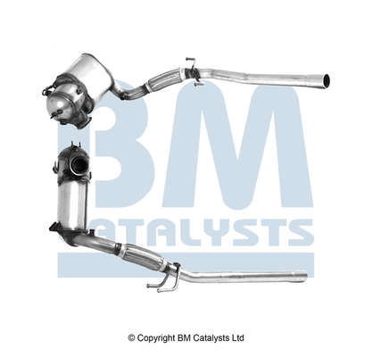 Filtru de particule diesel (DPF) potrivit Seat Ibiza IV, Ibiza IV Sc, Ibiza IV St; Skoda Fabia II, Roomster, Roomster Praktik; VW Polo V 2009-2015 - 1.2 diesel, Euro 5, cordierita [1]