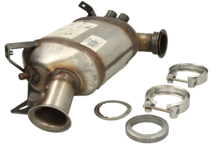 Filtru particule (DPF) - Filtru de particule diesel (DPF) potrivit VW Multivan T5, Transporter T5 2004-2009 - 2.5 diesel, Euro 4, cordierita