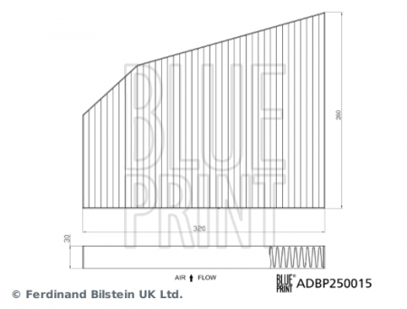 Filtru habitaclu cu carbon activat potrivit TESLA MODEL X Electric 09.15- [2]