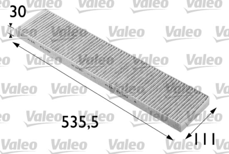 Filtru habitaclu cu carbune activ potrivit FORD GALAXY I; SEAT ALHAMBRA; VW SHARAN 1.8-2.8 1995-2010 [1]
